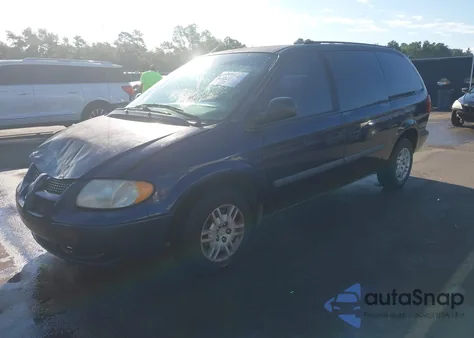 2005 Dodge Grand Caravan Se from USA, damaged, VIN 1D4GP24R95B211887